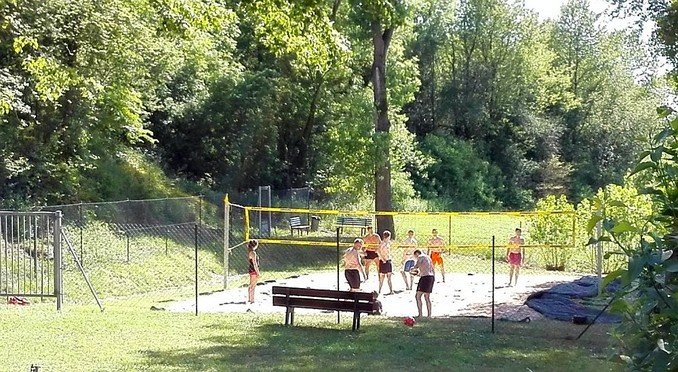 Beachvolleyballplatz